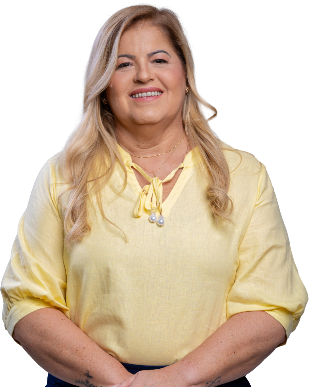 Retrato de Andréa Medeiros.